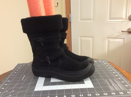 Earth spirit bria black suede - spirit,