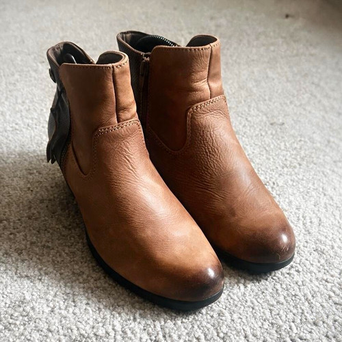Earth spirit brown ankle - earth,