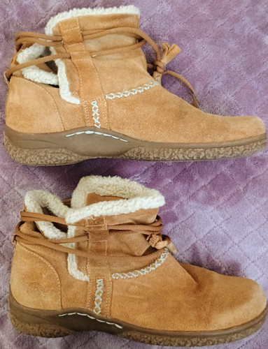 Earth spirit women suede - earth,